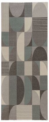 Afbeeldingen van VLOERKLEED PLAY 067X130CM PAPER WHITE/SOFT GREEN