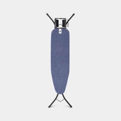Afbeeldingen van BRABANTIA STRIJKTAFEL (A) 110X30CM SIR DENIM BLUE