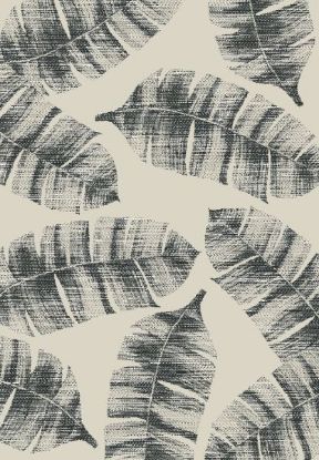 Afbeeldingen van VLOERKLEED BREEZE 080X200 WOOL/CHARCOAL GREY