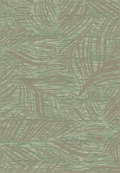 Picture of VLOERKLEED BREEZE 135X190 MINK/FOREST GREEN