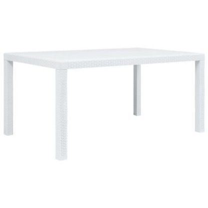 Afbeeldingen van TUINTAFEL PRINCE WIT 