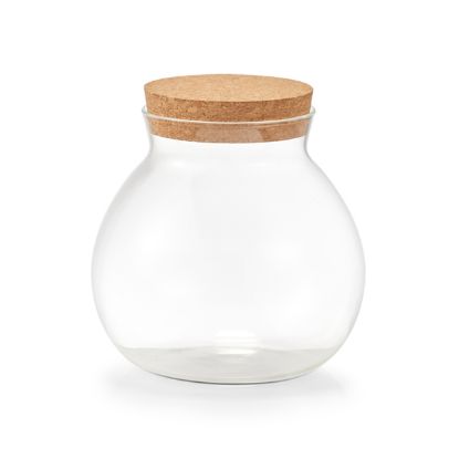 Afbeeldingen van ZELLER CANISTER 1050ML M/KURKDEKSEL