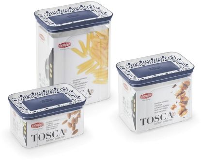 Afbeeldingen van STEFANPLAST VOORRAADBAKJES SET 3