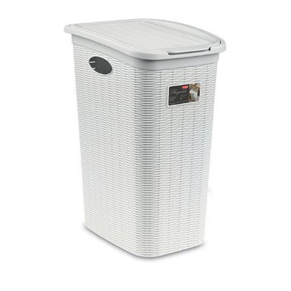Afbeeldingen van STEFANPLAST ELEGANCE WASMAND 36L WIT