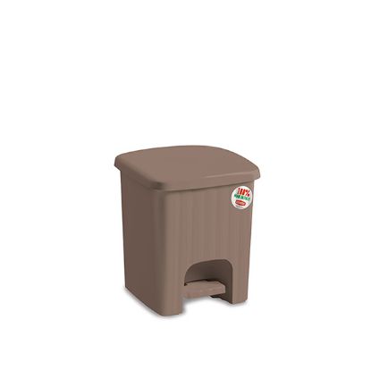 Afbeeldingen van STEFANPLAST PEDAALEMMER 4.5 LTR DOVE GREY PEDALINA