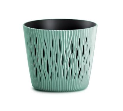 Afbeeldingen van PROSPERPLAST BLOEMPOT ROND 16CM MINT 623U SANDY