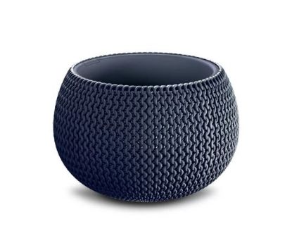 Afbeeldingen van PROSPERPLAST BLOEMPOT 24CM ANTRACIET S433 SPLOFY