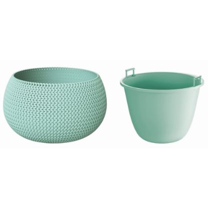 Afbeeldingen van PROSPERPLAST 37CM SAGE SPLOFY BLOEMPOT 