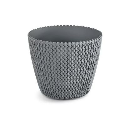Afbeeldingen van PROSPERPLAST BLOEMPOT 13CM GRIJS 405U SPLOFY