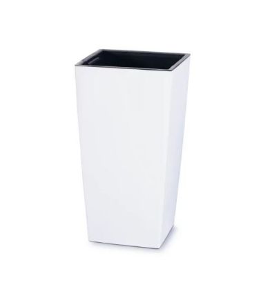 Afbeeldingen van PROSPERPLAST 40CM WIT URBI SQUARE POT 