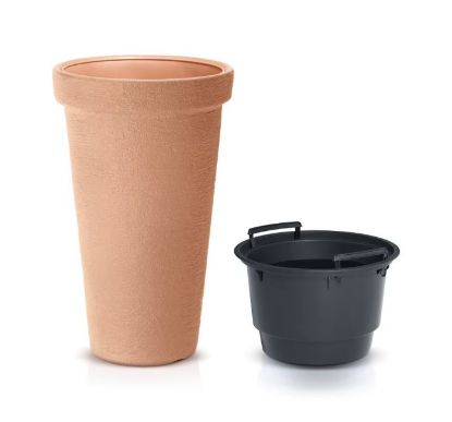 Afbeeldingen van PROSPERPLAST 48CM BRICK CLASSIC TOWER BLOEMPOT 