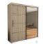 Afbeeldingen van INOVA 3 2-DRS WARDROBE SONOMA OAK