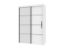 Afbeeldingen van INOVA 3 2-DRS WARDROBE WHITE