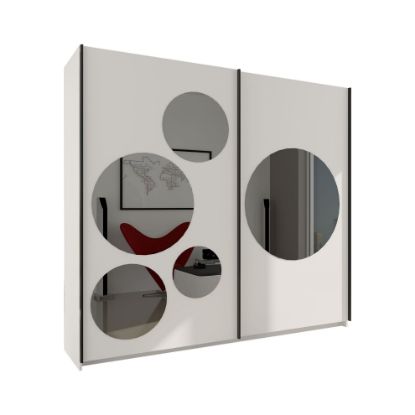 Afbeeldingen van SPOT WARDROBE 2 SLIDING DOORS