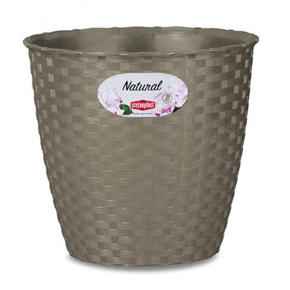 Afbeeldingen van STEFANPLAST BLOEMPOT 14CM DOVE GREY 