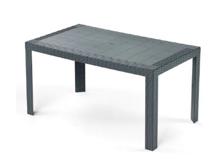 Afbeeldingen van ARETA URANO TAFEL 140X80X72CM ANTRACIET
