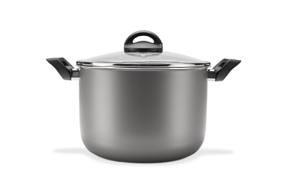 Afbeeldingen van BRINOX STOCK POT 22CM 5.5L CHILLI SILVER