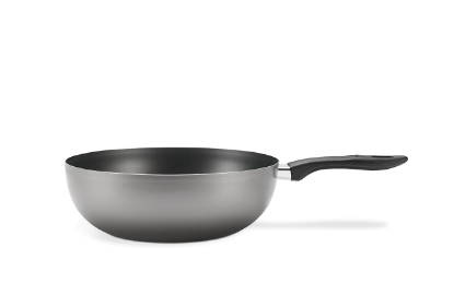 Afbeeldingen van BRINOX WOK Ø28CM 4,1L CHILLI SILVER 