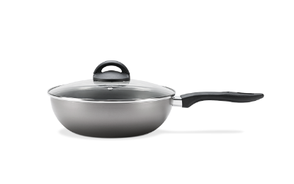 Afbeeldingen van BRINOX WOK Ø24CM  2,30L CHILLI LINE ALUMINUM